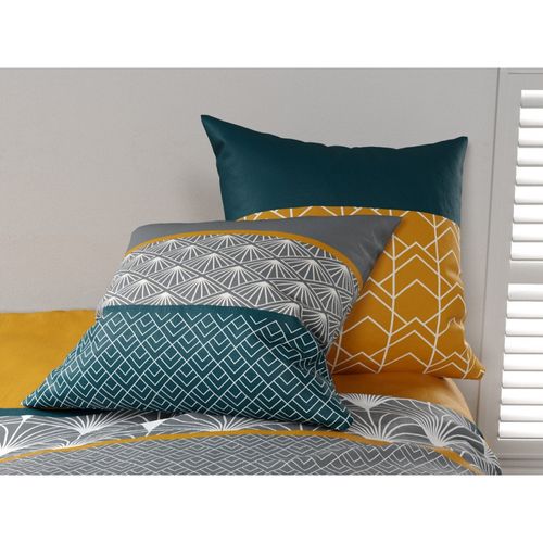 Housse De Couette Lupin 220x240cm 100% Coton 57 Fils