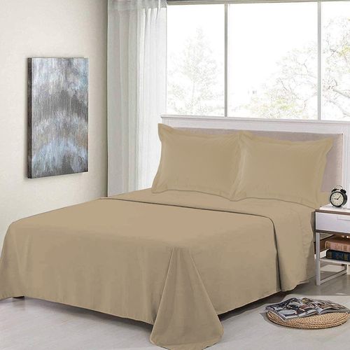 Parure De Draps 100% Percale De Coton 80 Fils/cm²