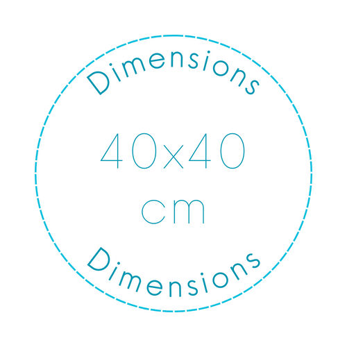 Lot De 6 Mouchoirs Henry 40x40 Cm En Coton - Motifs Rayures Bleu Et Noir Sur Fond Blanc, Doux Et