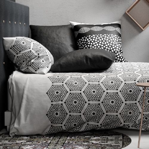 Housse De Couette 240x260 Cm Pavage Coton 57 Fils