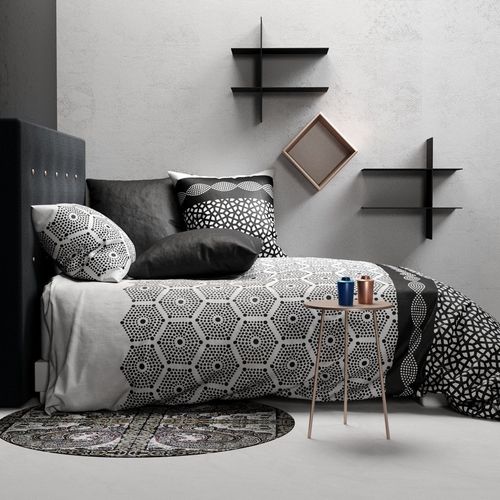 Housse De Couette 240x260 Cm Pavage Coton 57 Fils