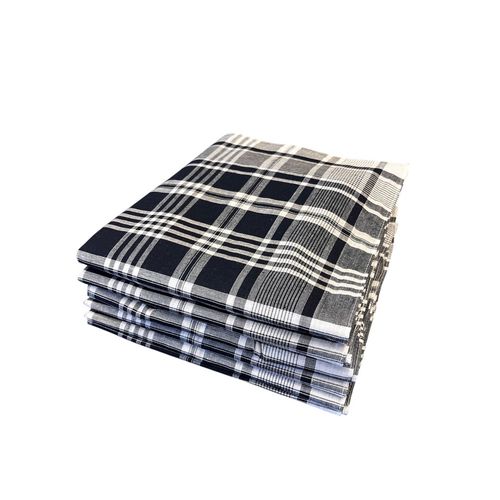 Lot De 6 Mouchoirs De Travail - 100% Coton - Doux Et Écologique - 50x50cm