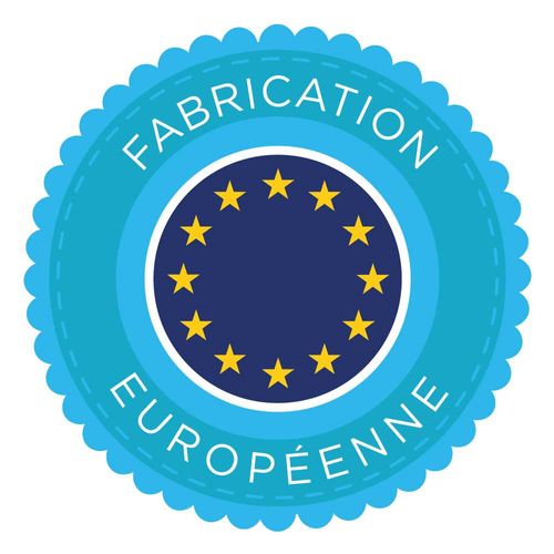 Housse De Couette Beige  Unie 100% Percale De Coton 80 Fils + Taie(s) 65x65 Cm – Fabriquée En Europe