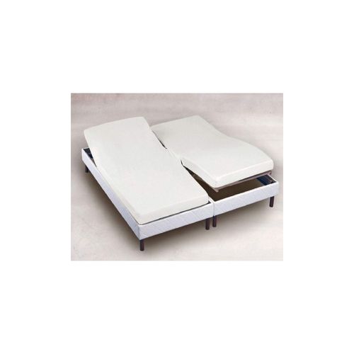 Protège-matelas Imperméable Spécial Lit Articulé Tête/pieds Relevables - Film Polyuréthane,