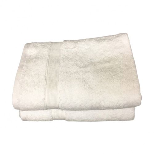 Lot De 5 Serviettes Blanches En Éponge 100 % Coton 600 G/m² - 3 Tailles Pour Chaque Besoin, Douceur