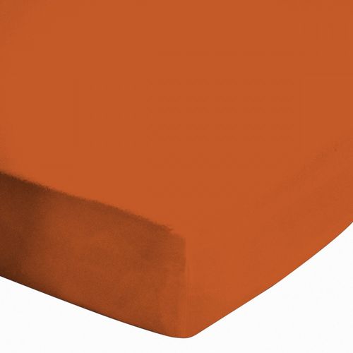 Drap Housse 90x190 Cm Cuivre - Terracota Bt 30 Cm