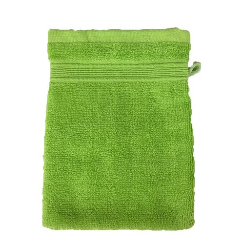 Lot De 4 Gants De Toilette - 20x15 - Anis