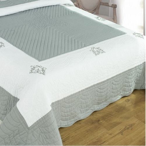 Couvre-lit Boutis Peaceland 230x250 + Taie(s) Assortie(s)