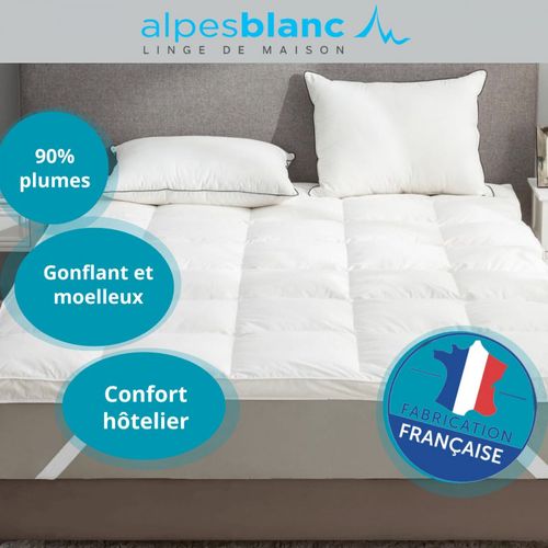 Surmatelas En Plume 160x200 : Confort Haut De Gamme