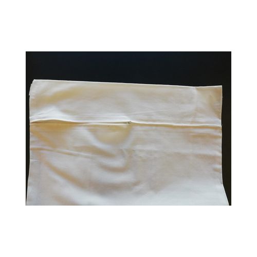 Taie D'oreiller Blanche 40x60 À Fermeture Eclair