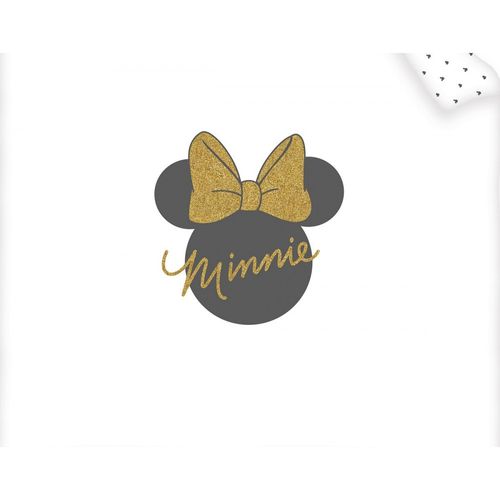 Housse De Couette Minnie Shiny 220x240 Cm 100% Coton 57 Fils