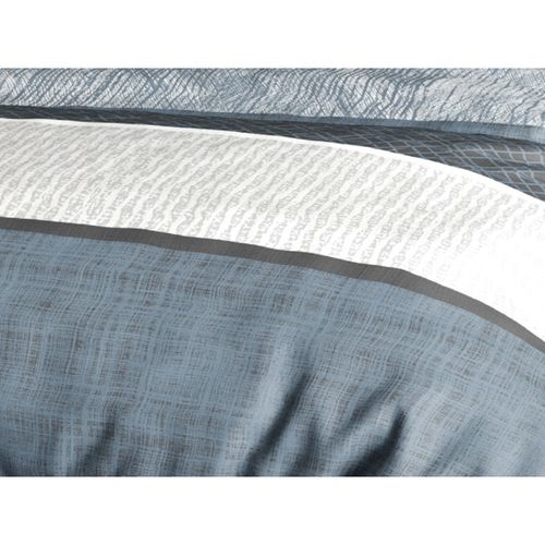 Housse De Couette Brehat 220x240cm Percale 100% Coton 71 Fils/cm²