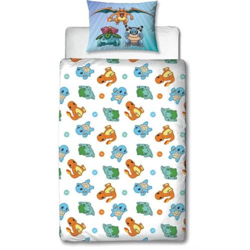 AYMAX Parure De Lit 3 Pièces Rainbow High - Housse Couette 140x200 + Taie 63x63 + Drap Housse 90x190