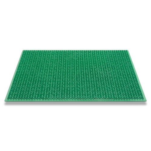 Paillasson Novus Vert 40x60 En Polyamide Doux Et Soyeux