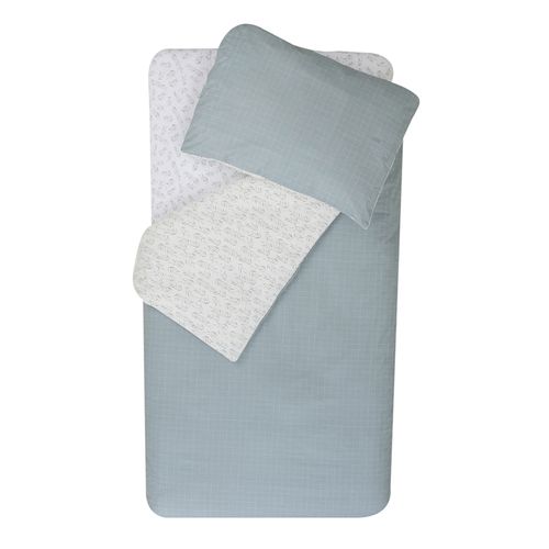 Parure De Couette Esprit Nature - 100x140 Cm - Blanc