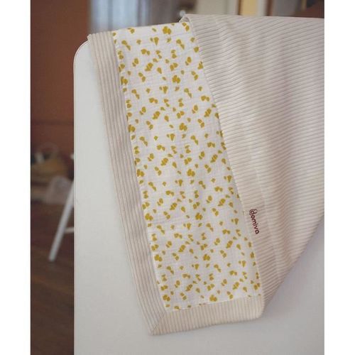 Couverture Réversible Esprit Safari Pour Bébé - 75x100 Cm - Beige