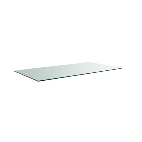Plateau Rectangulaire 120x60 En Verre Trempé Transparent