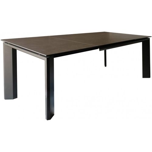 Table Extensible 140 à 200 Cm Céramique Gris Anthracite - Matrix 1