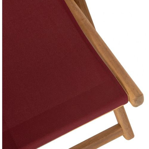 Toile De Chilienne De Jardin En Polyester Rouge - Ludivine 4185