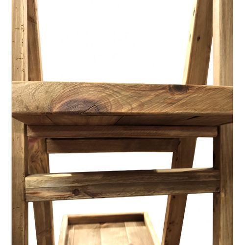 Etagères Pyramide Bois 4 Niveaux Pin Recyclé - Chalet