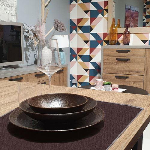 Lot De 2 Sets De Table, Lin Et Coton Brun 36 X 48 Cm - Constella 9048