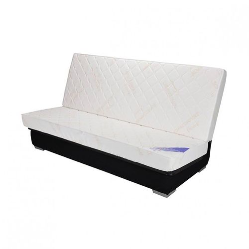 Clic Clac 130x190 Cm En Tissu Gris Et Matelas Bultex®14 Cm - Teodore