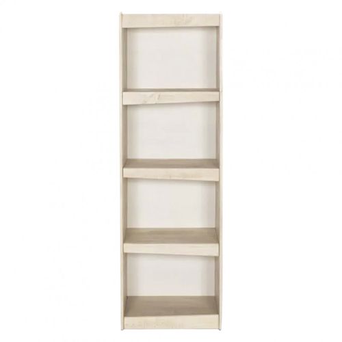 Bibliothèque Enfant En Pin Blanc Vieilli Avec 4 Niches - Recre 4237