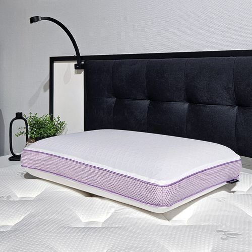 Oreiller 60 X 40 Cm Élastomère 3d Et Mousse Mémoire De Forme - Dream