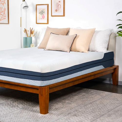 Matelas Mousse Réversible 180x200 Cm Accueil Mémoire De Forme Et Gel – Sunrise