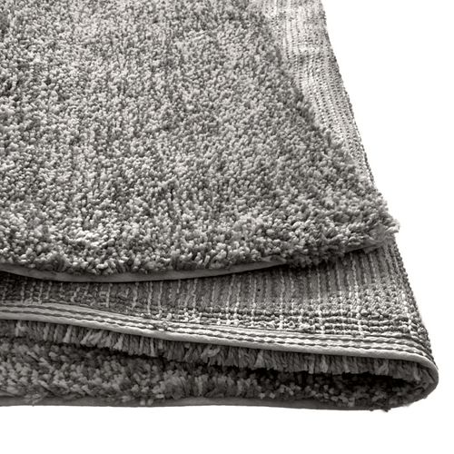 Tapis 140 X 200 Cm Shaggy à Poils Courts Doux Gris Clair – Cosmos