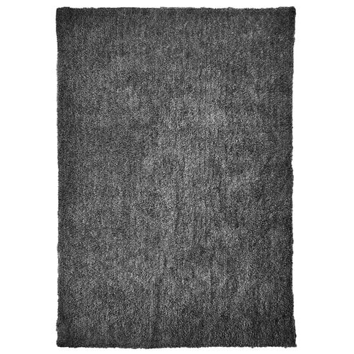 Tapis 200 X 300 Cm Shaggy à Poils Courts Gris Anthracite – Cosmos