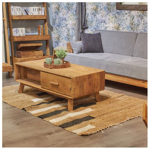 Tapis 140 X 200 Cm Tressé En Jute Avec Motifs Noir Et Blanc – Dune