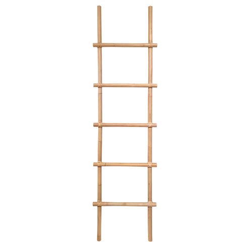 Echelle Porte Serviette 190 Cm En Rotin Naturel - Livio