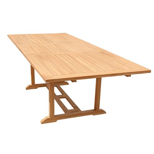 Table De Jardin Rectangulaire Extensible 180/240 Cm Teck - Ancolie