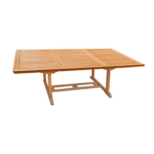 Table De Jardin Rectangulaire Extensible 180/240 Cm Teck - Ancolie