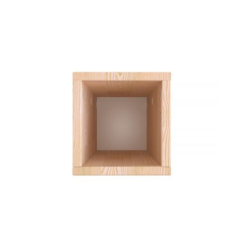 Cube De Rangement Bois 25x50 Cm