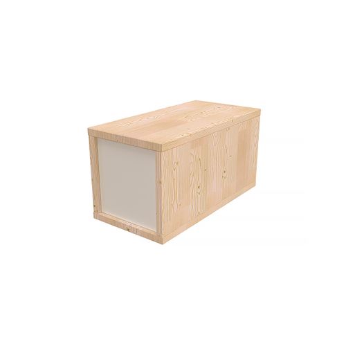 Cube De Rangement Bois 25x50 Cm