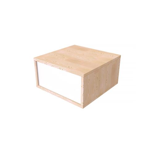 Cube De Rangement Bois 50x50 Cm + Tiroir