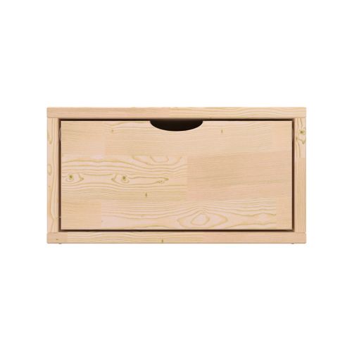 Cube De Rangement Bois 50x50 Cm + Tiroir