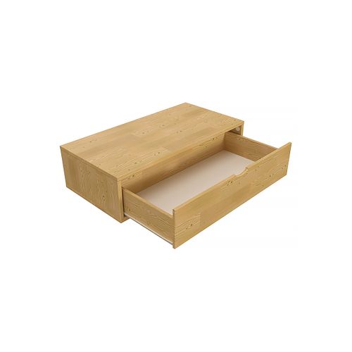 Cube De Rangement Bois 100x50 Cm + Tiroir