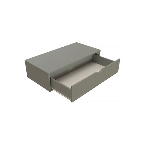 Cube De Rangement Bois 100x50 Cm + Tiroir