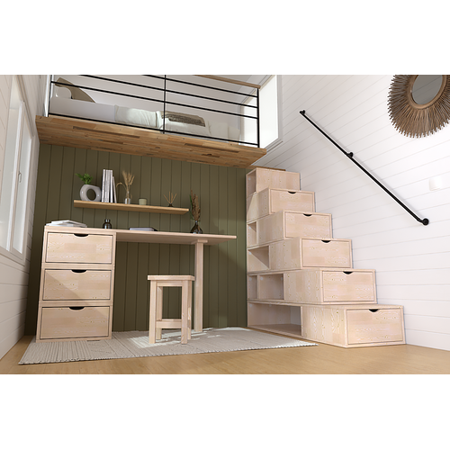 Escalier Cube De Rangement Hauteur 150cm