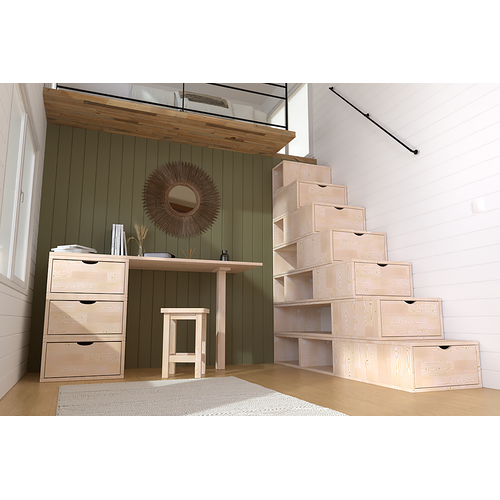Escalier Cube De Rangement Hauteur 175 Cm