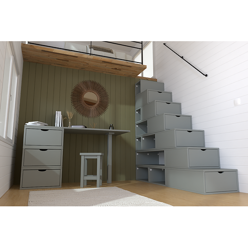 Escalier Cube De Rangement Hauteur 175 Cm
