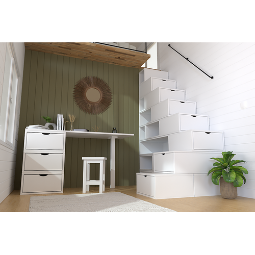 Escalier Cube De Rangement Hauteur 200 Cm