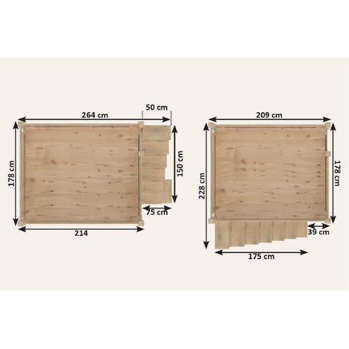Lit Mezzanine Adulte Bois 160x200 Alpage Hauteur Réglable + Escalier Cube