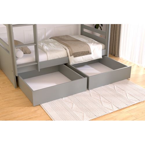 Lot De Tiroir Sous Lit En Pin Massif