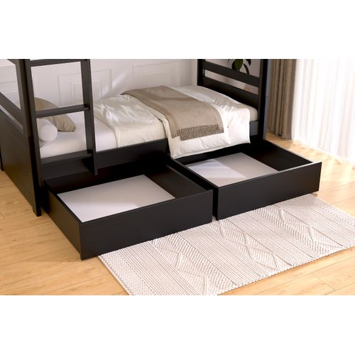 Lot De Tiroir Sous Lit En Pin Massif