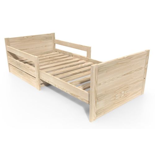 Lit Évolutif Enfant Avec Tiroir Bois