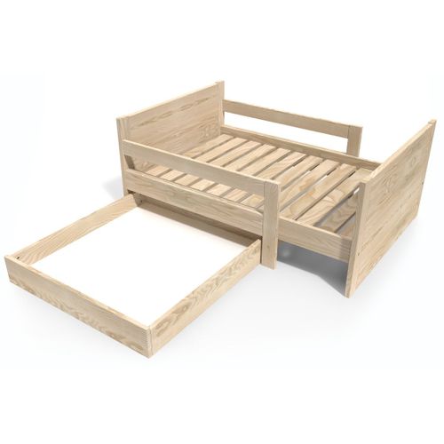 Lit Évolutif Enfant Avec Tiroir Bois